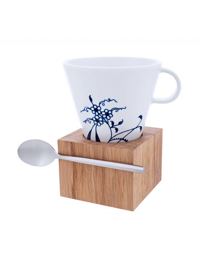 Cube Lungo Blaues Kaffee-/Teetassen-Set für den Großhandel von Clap Design