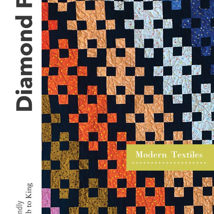 Diamond Plate Quilt Paper Pattern for wholesale by Modern Textiles