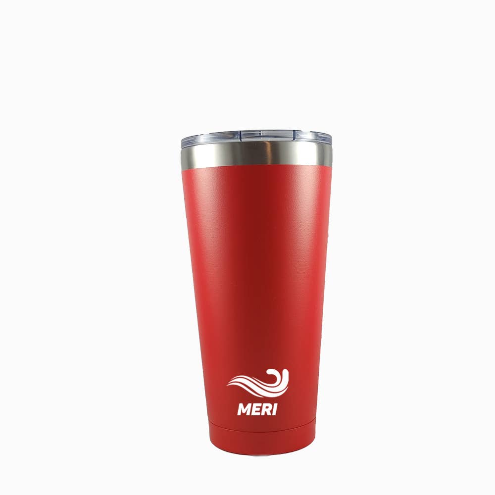Meribottles - Wholesale Insulated Mug/Tumbler - TAKEAWAY MUG RED 500 ml
