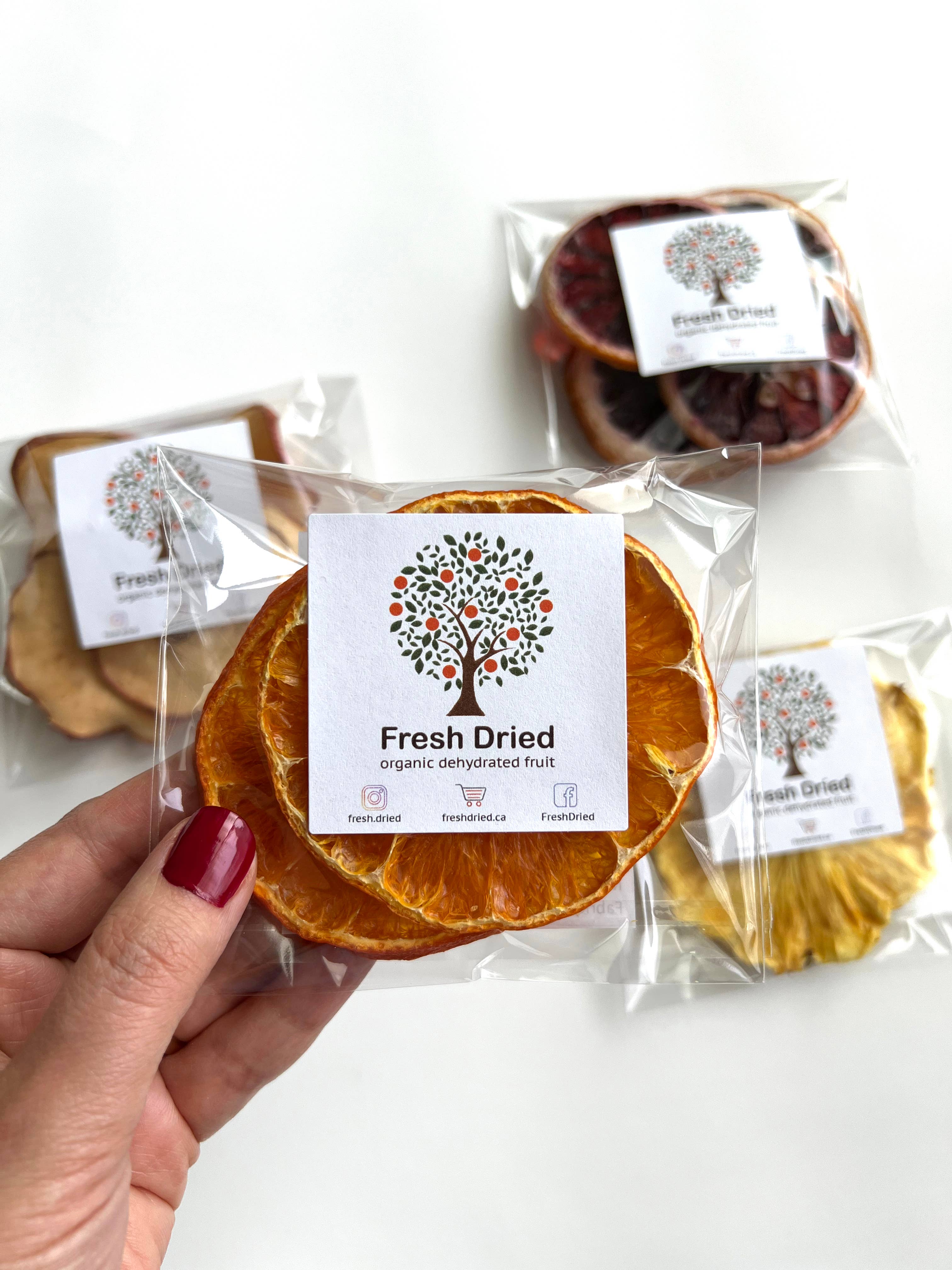 FreshDried - Wholesale Dried/Dehydrated Fruit - Cocktail Garnish Packs / Sample1