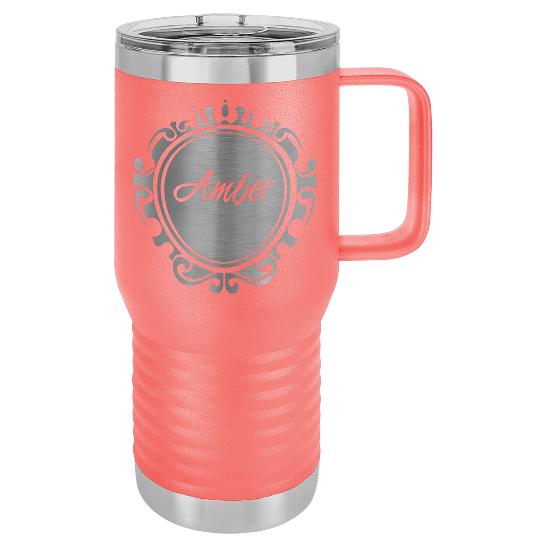 A to Z Imaging and Design – wholesale Insulated mug/tumbler – 20oz Polar Camel Travel Mug – Custom Engraved w/ Handle16