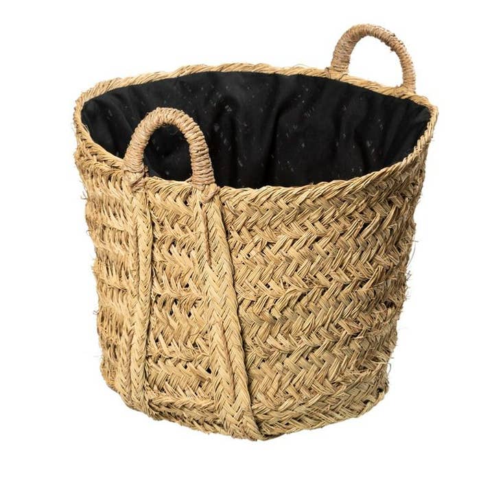 Panier à Linge avec Anses et Doublure Noire pour la vente par COSYDAR-DECO