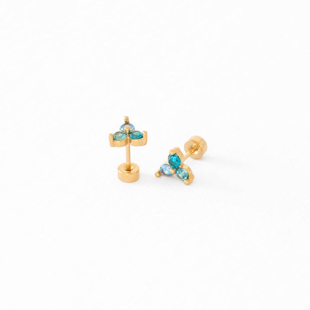 Pip Pop Post – wholesale Stud/post earrings – Ombré Gem3