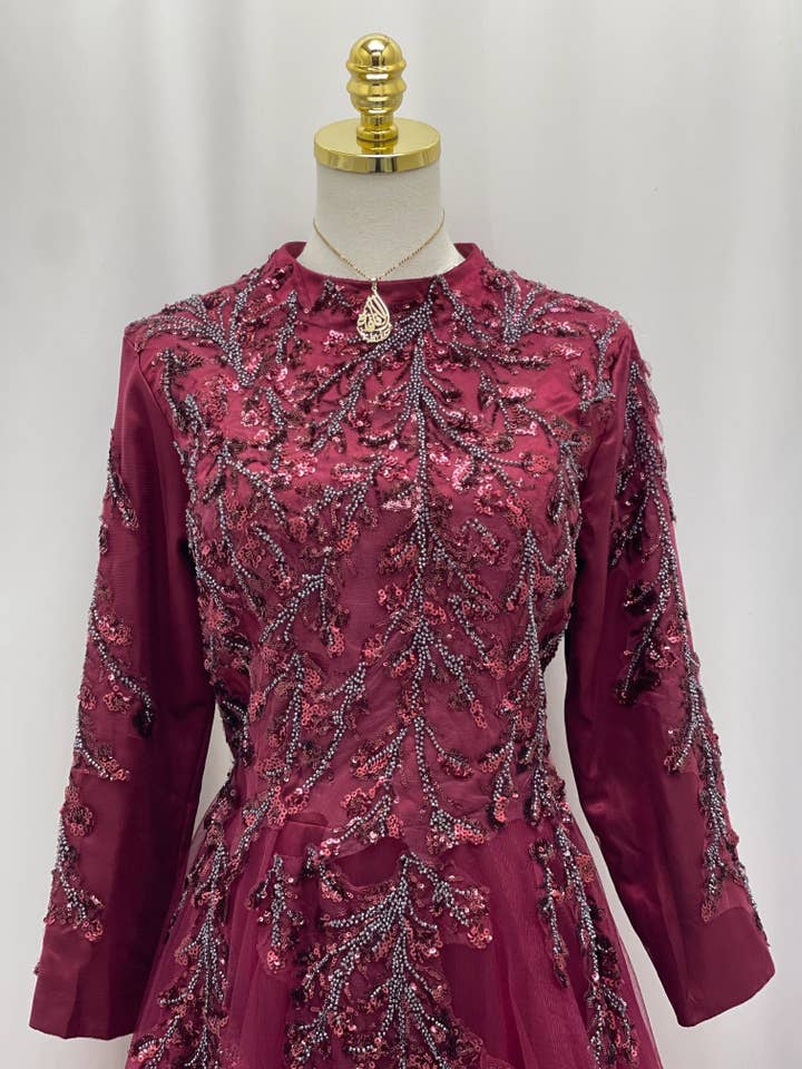 Palestinian Elegance - Wholesale Dress - Women's - Dew Branches Gown2