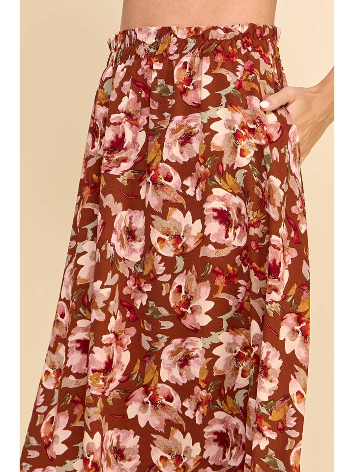 Les Amis – Engroshandel Nederdel - Dame – Blomsterprint Nederdel7