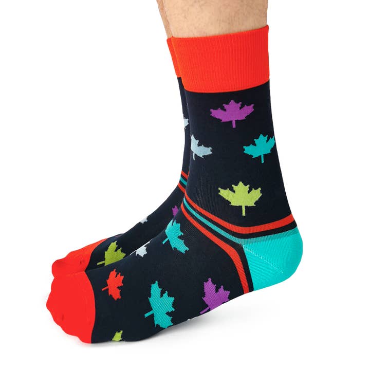 Canada in Colour Socks for wholesale by Uptown Sox