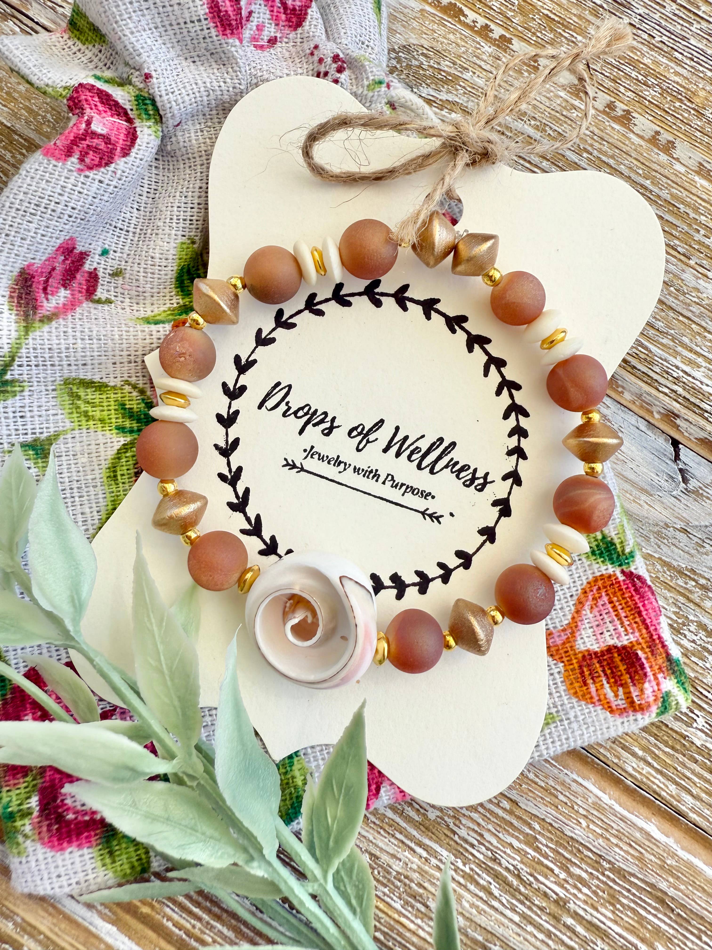 Drops of Wellness Goods - Wholesale Armband met kralen - Kralenarmbanden, Stapelbare Armband, The Cove0