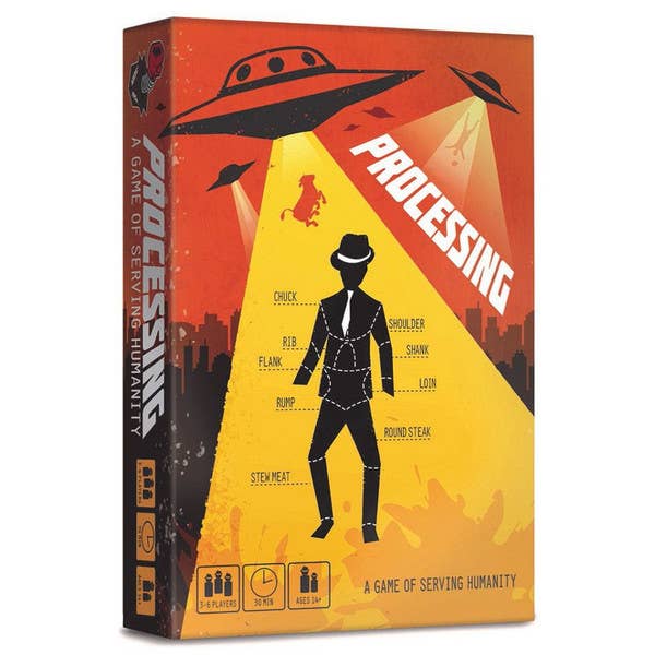 Bearbetning – Smartare, Mörkare Alien Party-spel för wholesale av Fight in a Box