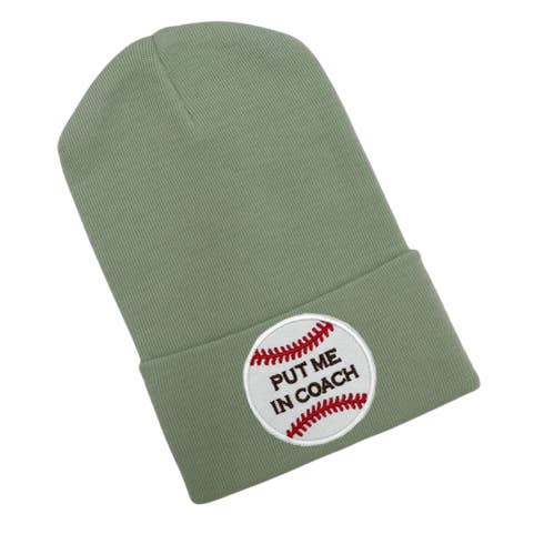 www.ilybean.com - Wholesale Newborn/Knit Hat - Baby - Put Me In Coach Baby Baseball Hat Newborn Baby Hospital Hat 5