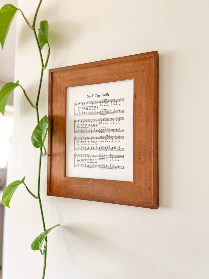 Deck the Halls Art Print for wholesale by Truth Papers