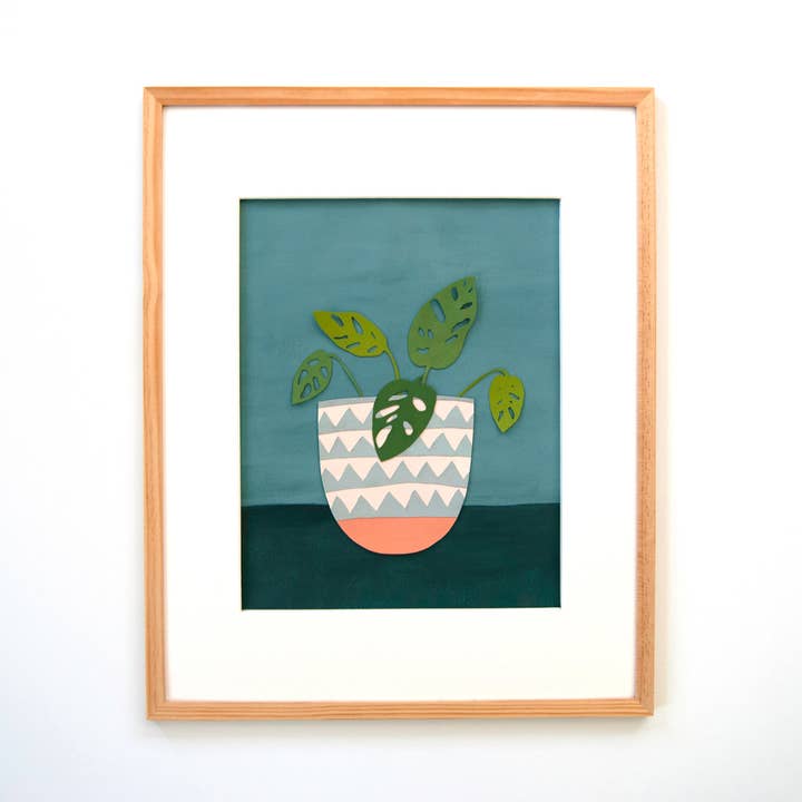 Melanie Gehrke Fine Art Studio - Wholesale Art Print - "Stormy Swiss Cheese" A Vertical Print1