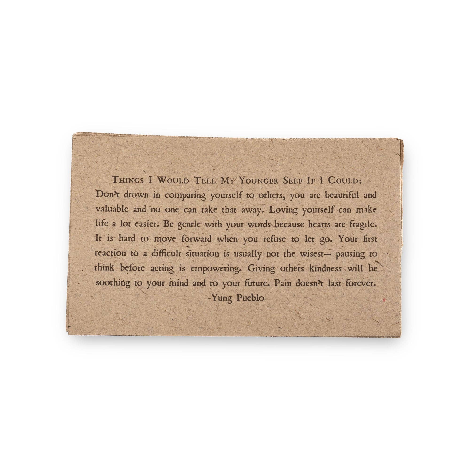 Sugarboo & Co - Wholesale Stationery/Notecard Set - Top 50 Gathered Thoughts Paper