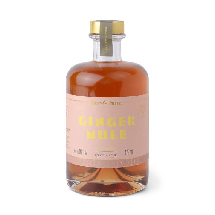Here's How Ginger Mule Cocktail Mixer 500ml for wholesale by Designworks Collective