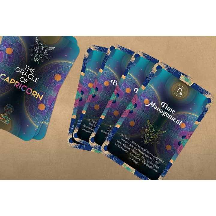 IBIZA TAROT - Venta al por mayor Cartas del tarot - El oráculo de Capricornio - El horóscopo místico