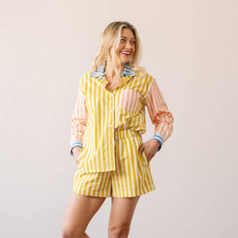 Sunshine Tienda - Wholesale Shorts - Women's - Ochre Daydreamer Bermuda Short4