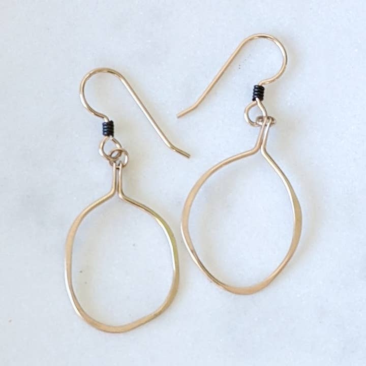 Boucles d'oreilles Wabi Sabi pour la vente par Zalias Jewelry