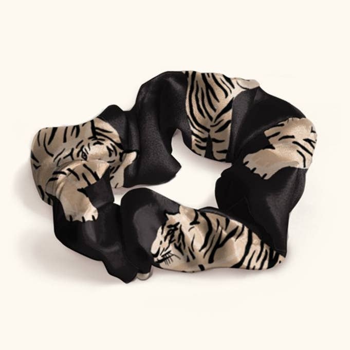 Black Tiger Sierra Scrunchy for wholesale on Faire0