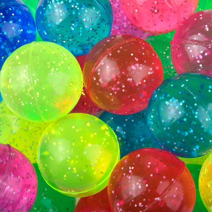 La Luna Bella - Toys – wholesale Classic toy – Kids – 1.75" GLITTER HI-BOUNCE BALL LLB kids toys