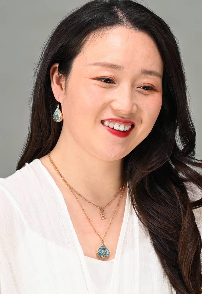 Starfish Project, Inc – Colar pingente/pendente por atacado – Colar Flor de Pedra do Imperador1