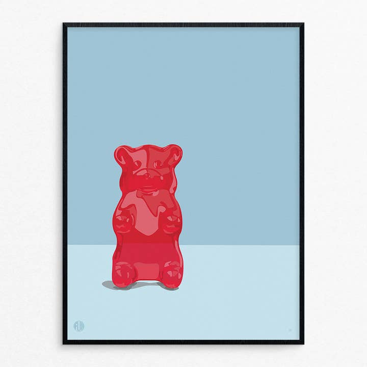Gummy Bear print for wholesale by Tim Kapustka
