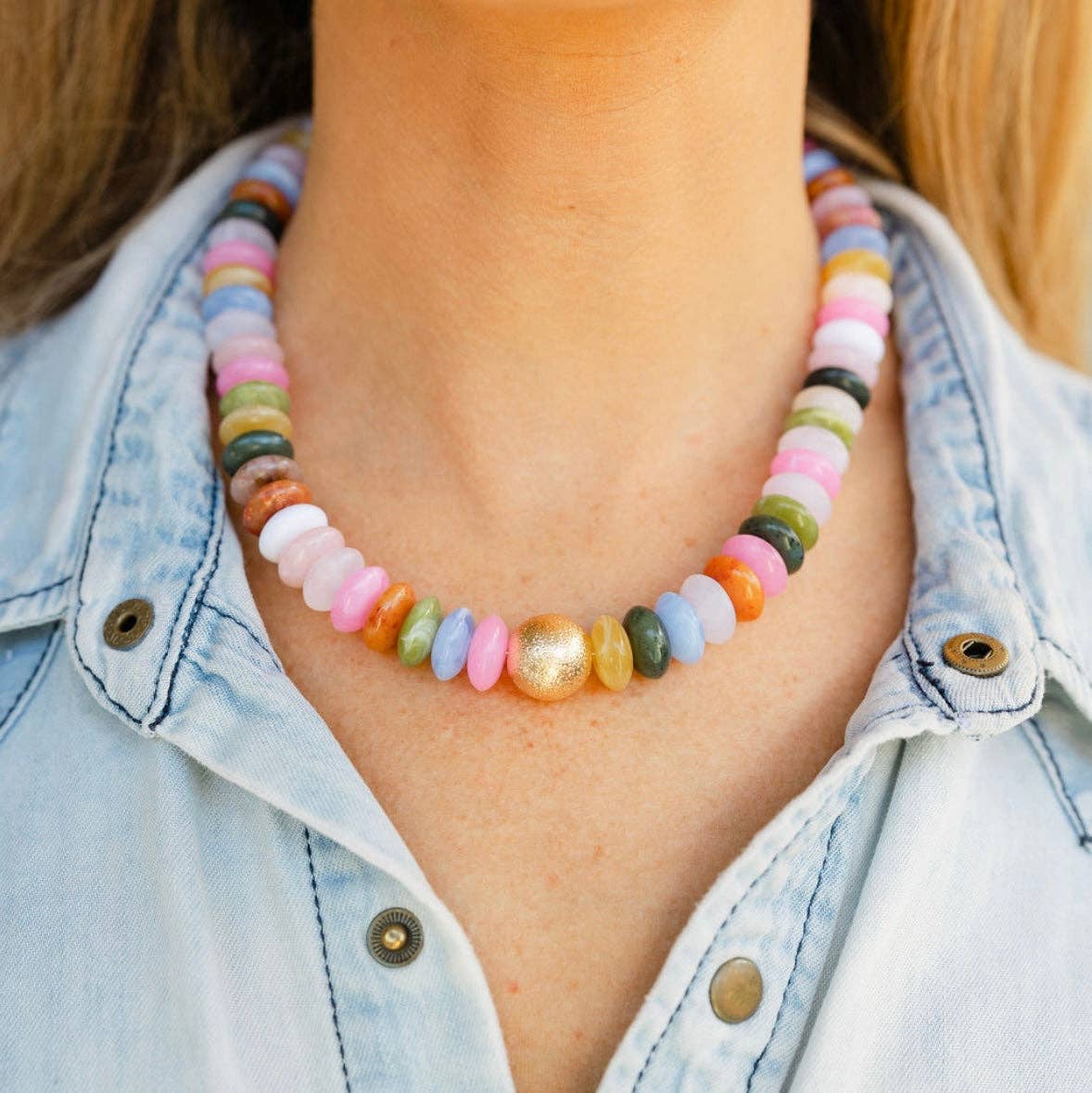Erin McDermott Jewelry - Wholesale Beaded/Pearl Necklace - Dream in Color6