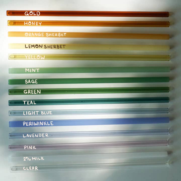 Cheerware - Wholesale Drinking Straw - Straight Glass Straw