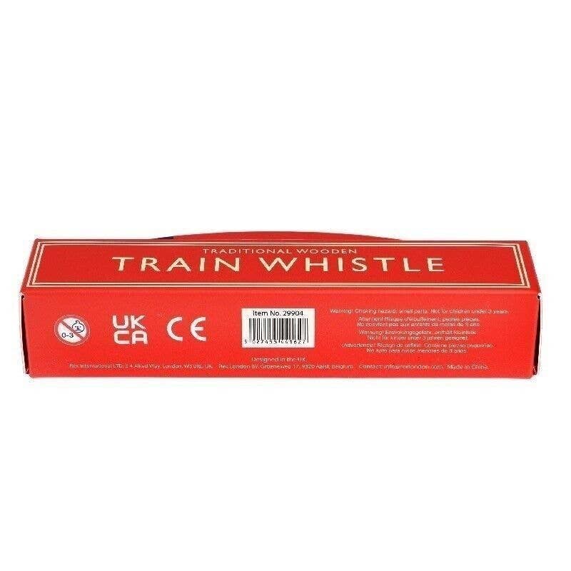 Rex B2B - UK – wholesale Wood toy – Child – Traditional Wooden Train Whistle4