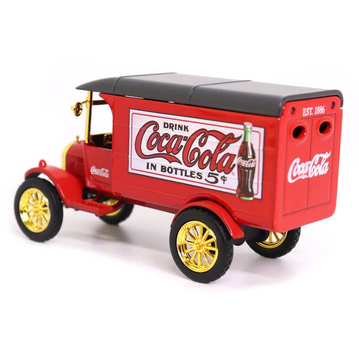 Motor City Classics, Inc. - Wholesale Decorative Tabletop Object - 1:43 Scale Coca-Cola 1926 Ford TT Van Diecast Model4