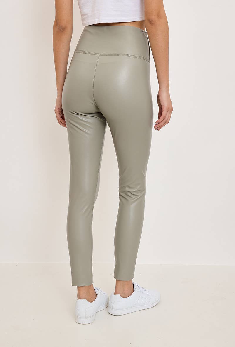 Orice - Wholesale Fashion Leggings - Women's - Slim faux leather leggings - Orice10