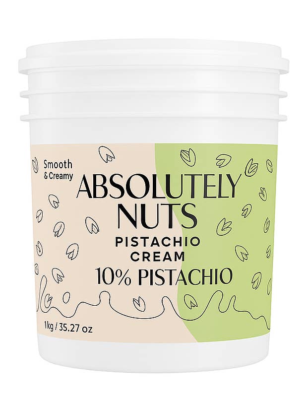 Pistachio Cream 10% for wholesale by Absolutely Nuts