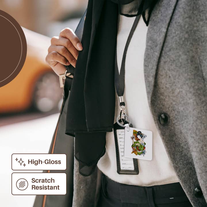 3dRose - Wholesale Keychain - Unisex - 3dRose, Japanese Geisha With Fan Watercolor Illustration, Key Chain6