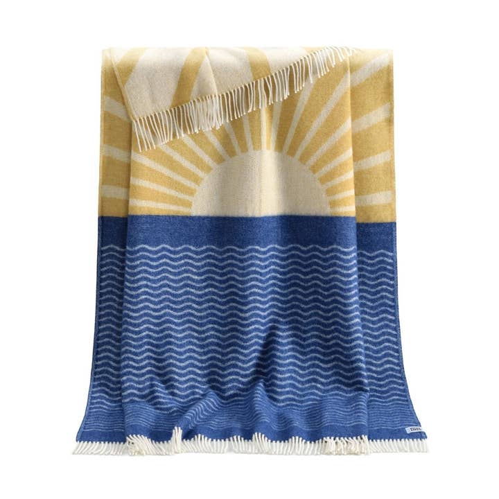 Sunlight Recycled Merino Throw for wholesale by JJ Textile