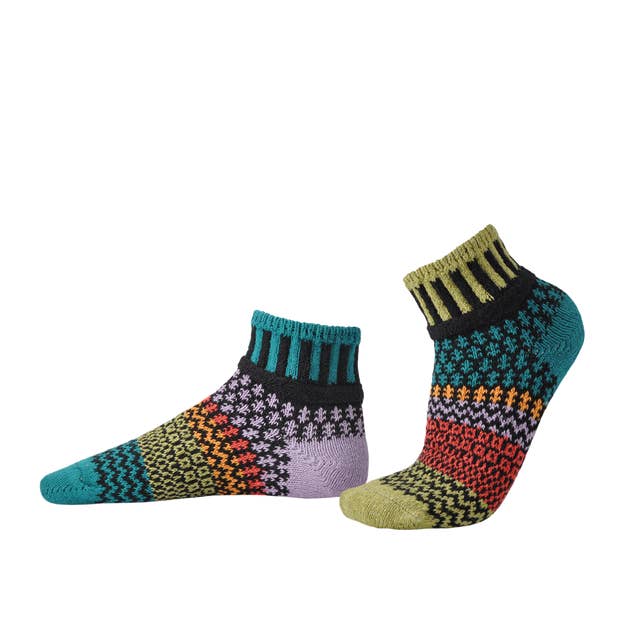 Artichoke Quarter Socks for wholesale by Solmate Canada