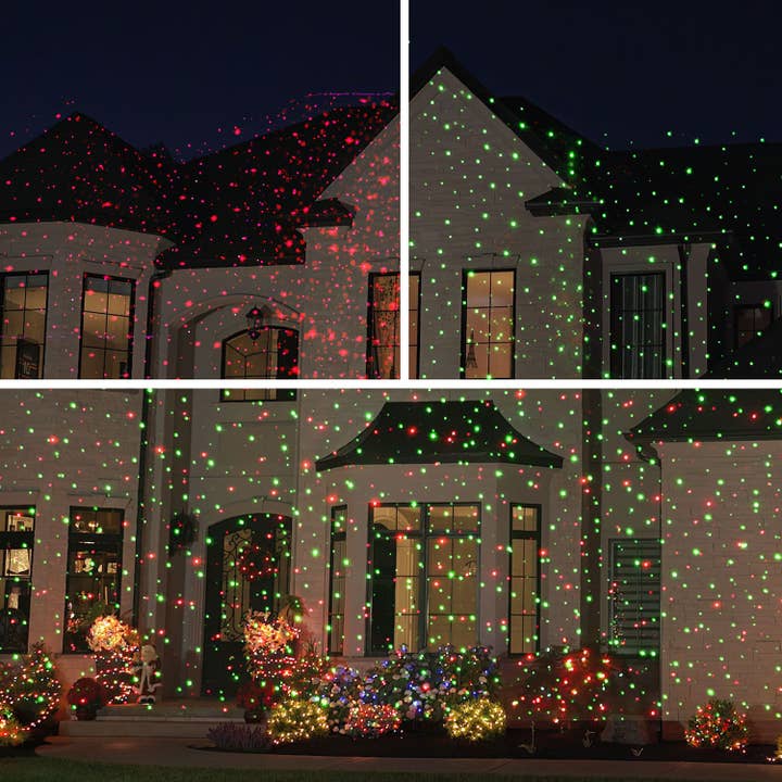 Star Shower - Wholesale Christmas Decoration - Star Shower Ultra 9 Laser Christmas Lights with Remote