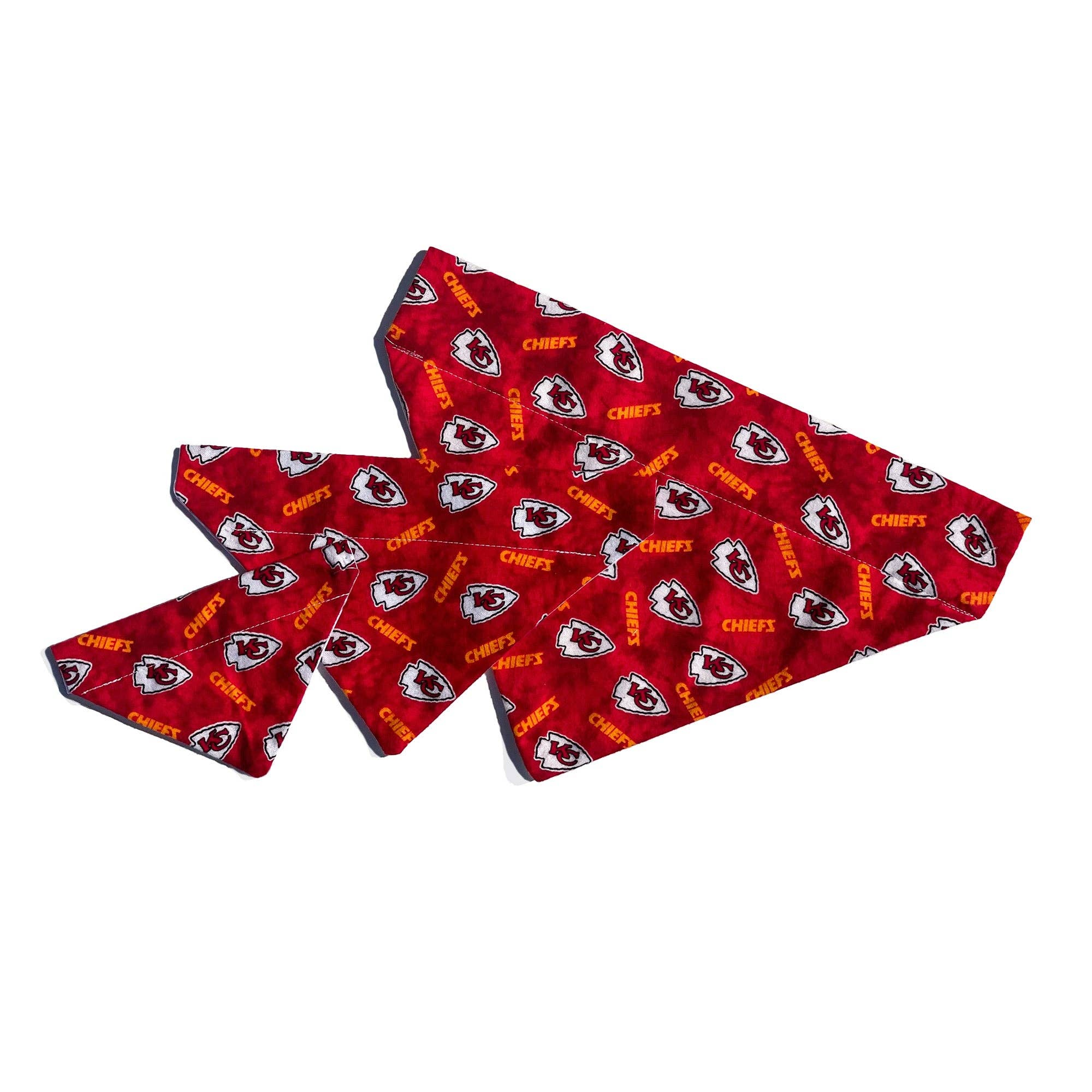 PawsAbilities - Wholesale Pet Bandana - Dog - Kansas City Chiefs Flannel Dog Bandana0