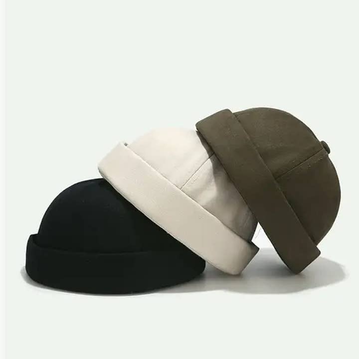 DOUBLJU - Wholesale Newsboy/Schoolboy Hat - Unisex - Classic Solid Color Docker Hat For Men And Women