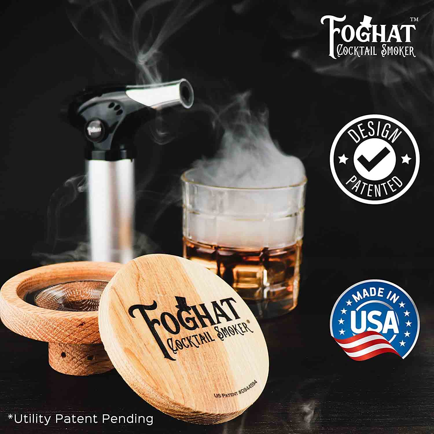 ThousandOaksBarrelCo. - Vente Ustensiles de bar - Kit pour fumer des cocktails Foghat™2