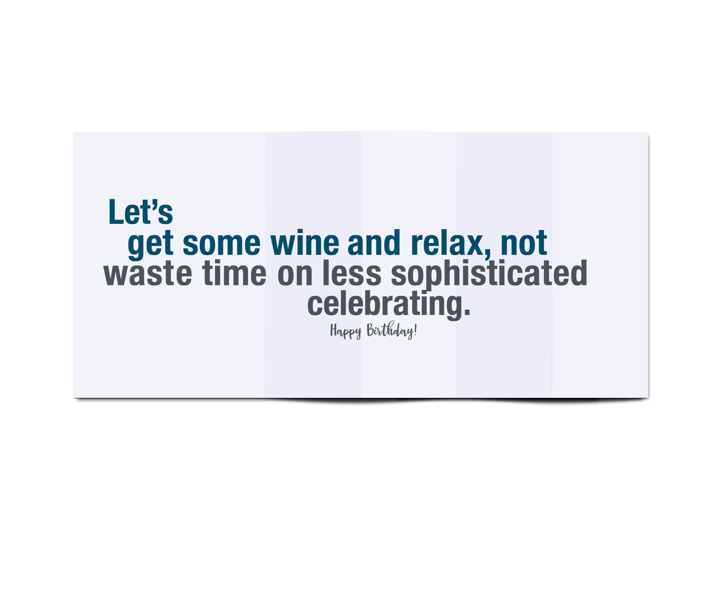 FINCH and HARE - Wholesale Birthday Card - Let's Get Wasted • Funny Secret-Reveal Birthday Card1