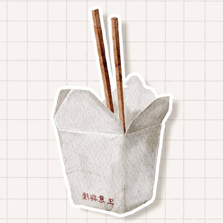 Sticker - noodles for wholesale by Studioloujashop