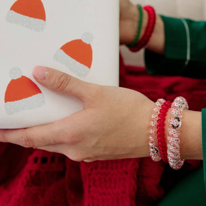 TELETIES - Wholesale Hair Tie - Spiral Hair Coils | Small | Secret Santa Hair Ties3