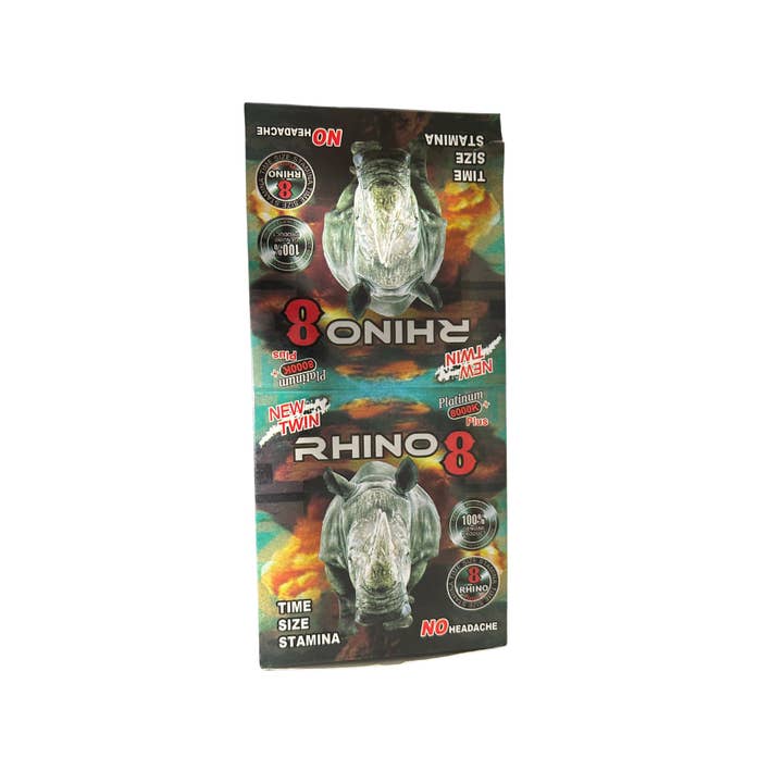 Herbal Honey - Wholesale Oral Supplement/Vitamin - Rhino 8 8000K Twin Capsules 24CT2