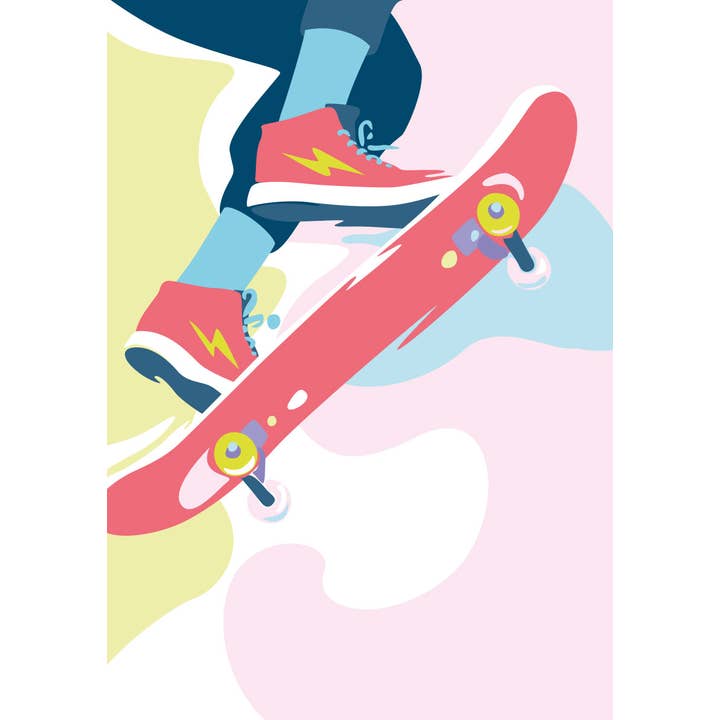 Cartão Postal - Limoncella - Skate por atacado de nobis design