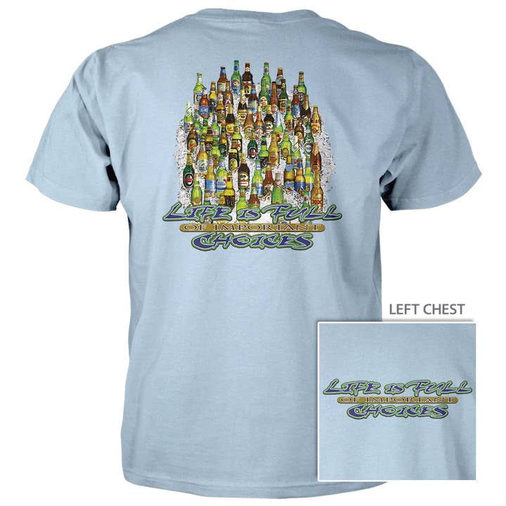 Camiseta de Algodón Choices Ice Bottle - 4.5 oz para venta al por mayor de Old Country Outfitters