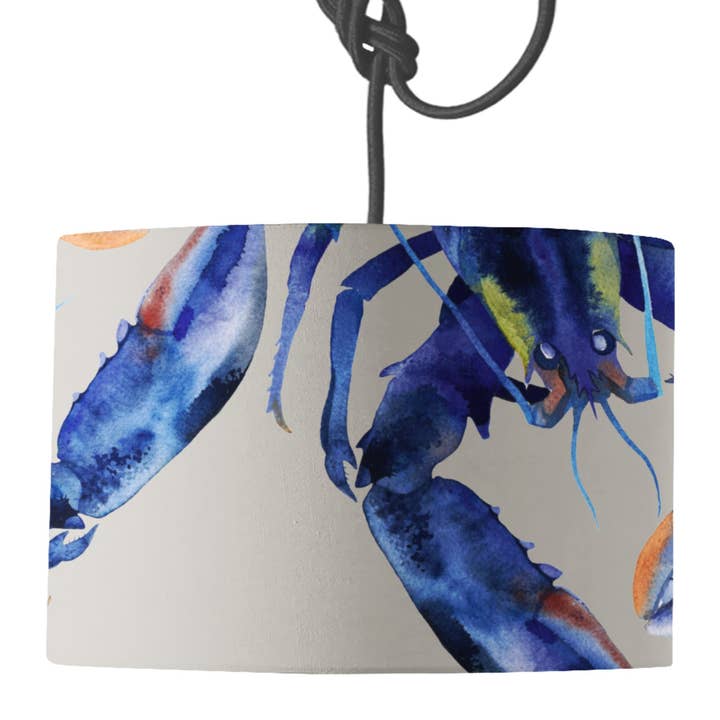 Lobster Lamp Shade for wholesale by Mustard & Gray Ltd