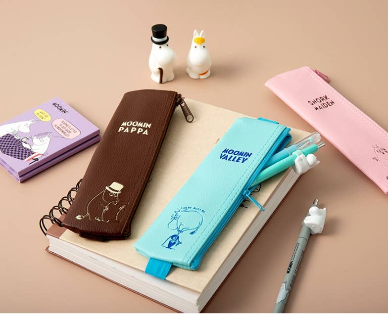K-Wonderland - Wholesale Pencil Case/Pouch - Moomin Band Pencil Case – Slim & Portable Design5
