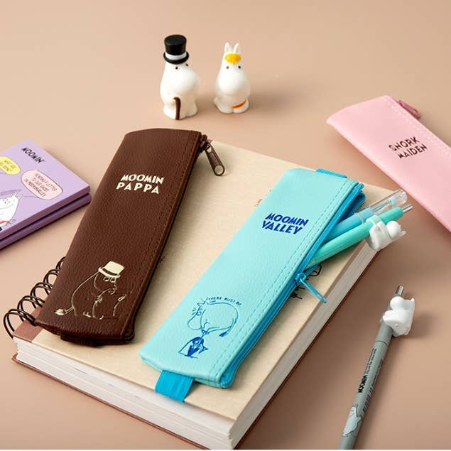 K-Wonderland - Wholesale Pencil Case/Pouch - Moomin Band Pencil Case – Slim & Portable Design5