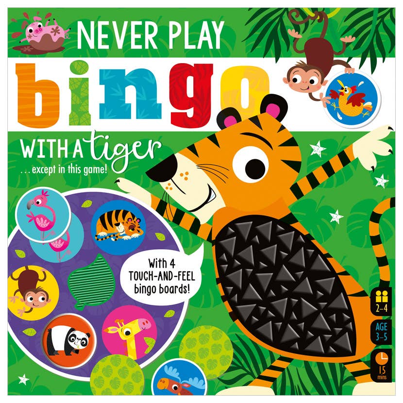Make Believe Ideas – wholesale Board game – Never Play Bingo with a Tiger0