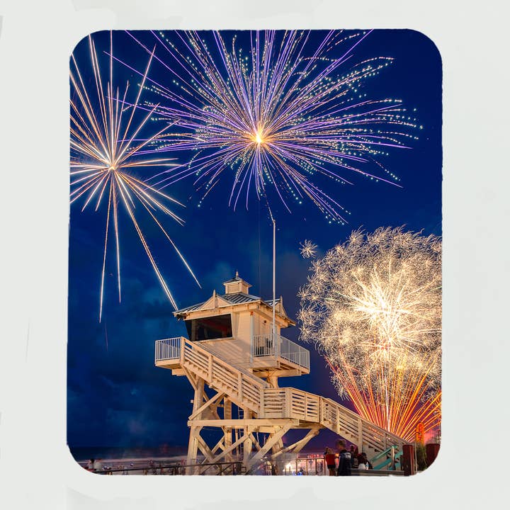Mouse Pad-NSB July 4th 2 for wholesale by Mike Ring Photography