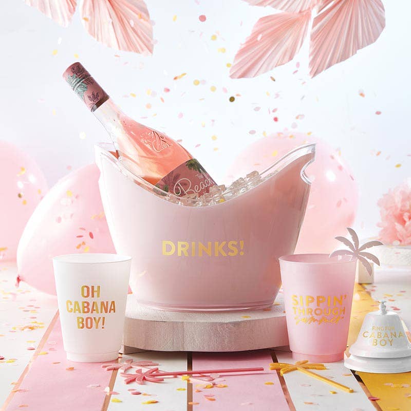 Slant Collections by Creative Brands - Wholesale Drink Stirrer - Acrylic Stir Sticks - Palm Trees2