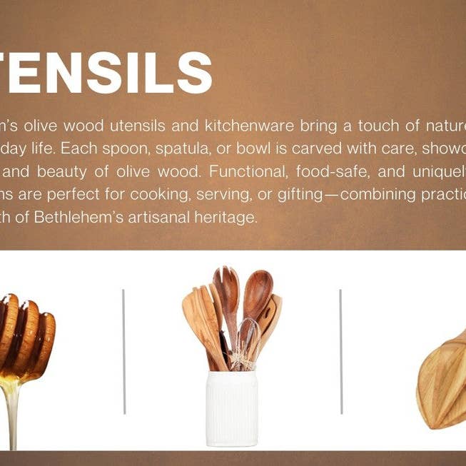 Holyland Artisans - Wholesale Kitchen tool/gadget - Olive Wood Nut Cracker4